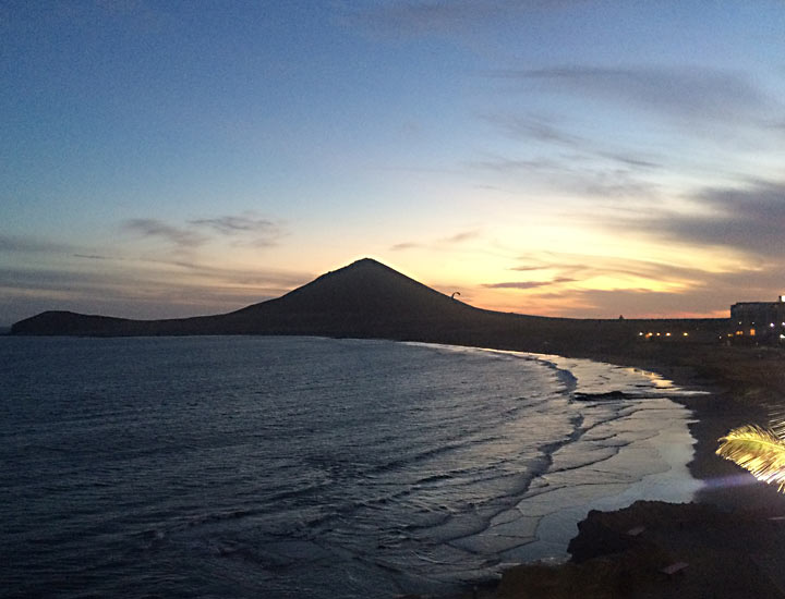 Teneriffa, El Medano, Vulkanberge