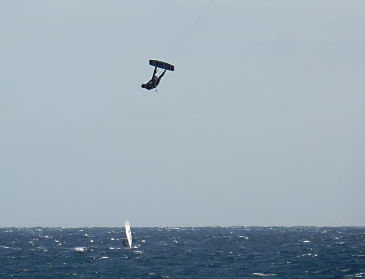 Teneriffa, El Medano, Kitesurfen
